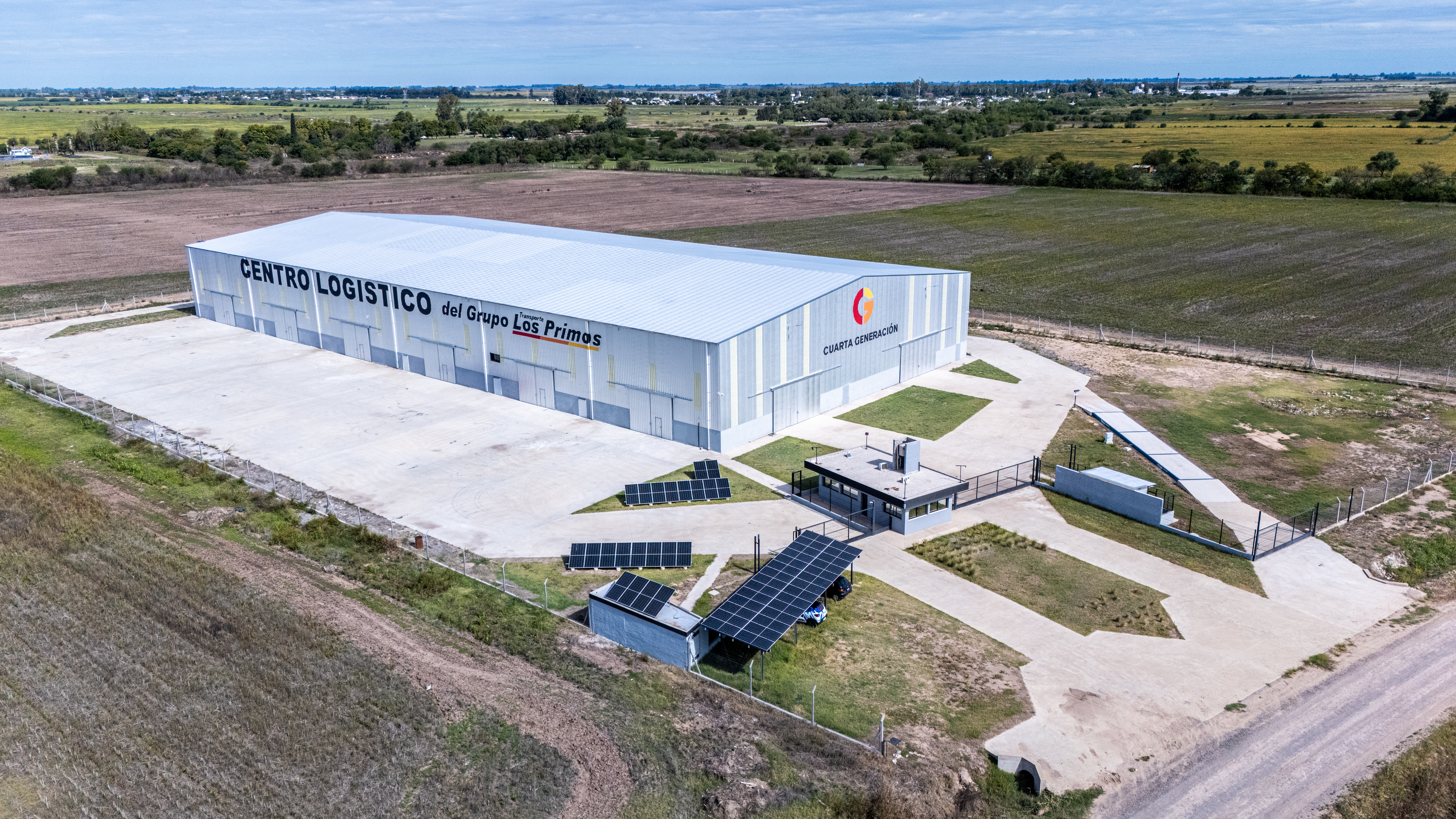 Depósito fiscal Cuarta Generación en Theobald, Santa Fe